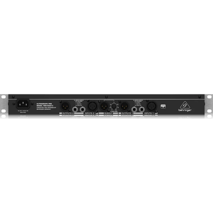 Behringer ULTRAGRAPH PRO FBQ1502HD - 15-ζωνικός γραφικός ισοσταθμιστής με FBQ
