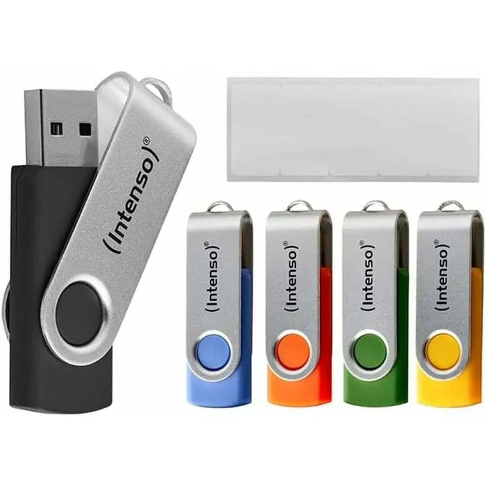 Intenso Basic Line Typ‑A USB Stick 4GB (Swivel)