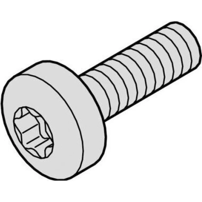 SCHROFF Halsschraube με Torx - 100 τεμάχια