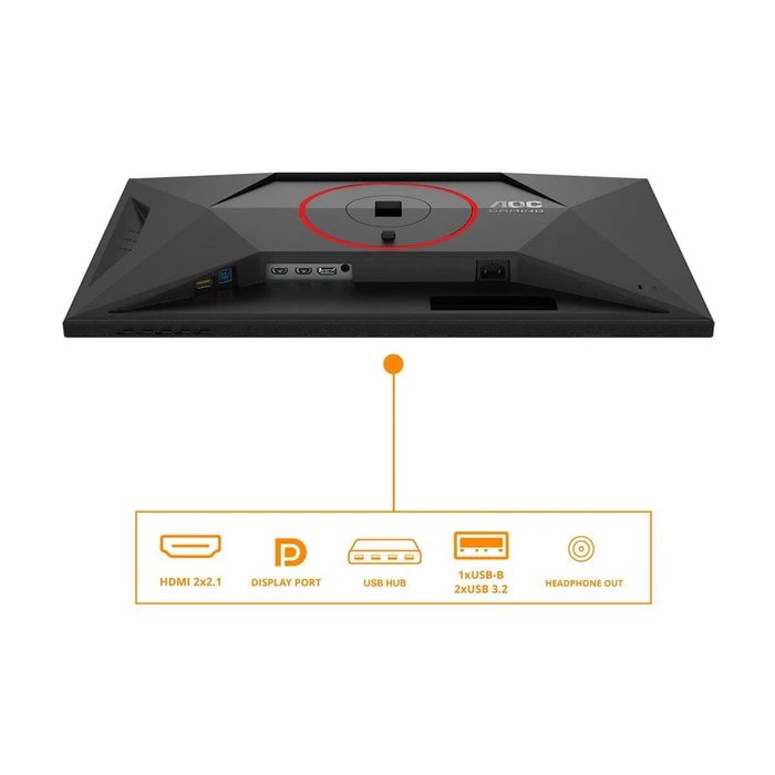 AOC Monitor Q27G4SRU 27 inch 320Hz Fast IPS QHD