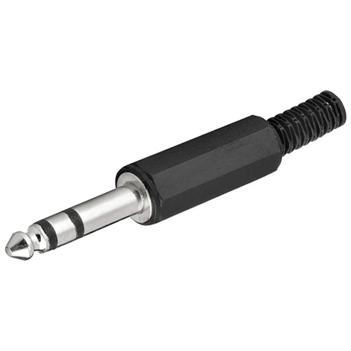 Oem Φίς Πλαστικό Stereo 6.35mm