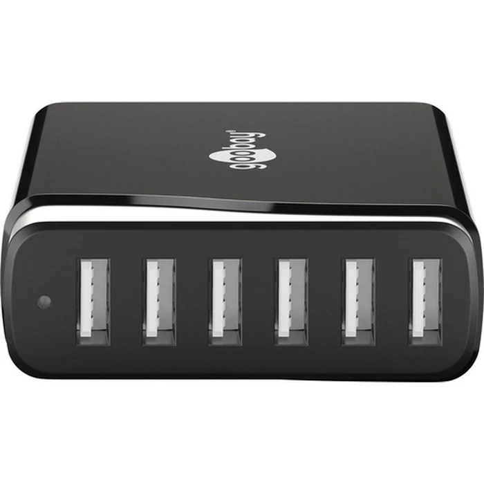 Charging Station CoreParts Goobay 6x USB-A 50W Black 44565
