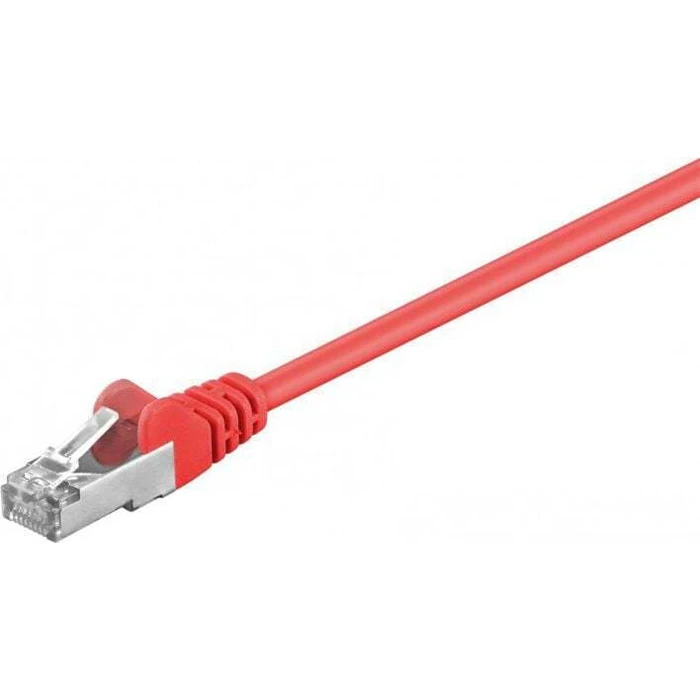 Goobay SF/UTP Cat.5e (Gigabit) Καλώδιο Δικτύου Ethernet 1m Κόκκινο 68032