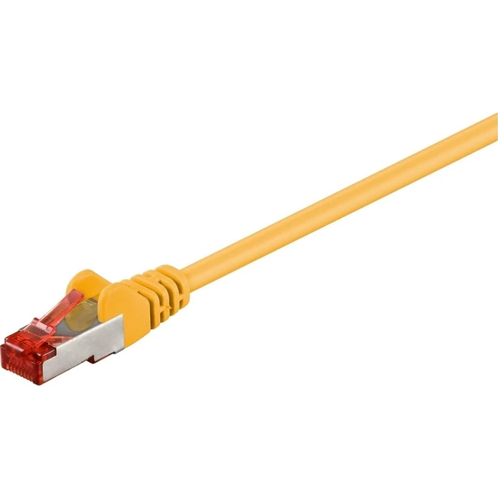 Goobay S/FTP Cat.6 (Gigabit) Καλώδιο Δικτύου Ethernet 20m Κίτρινο