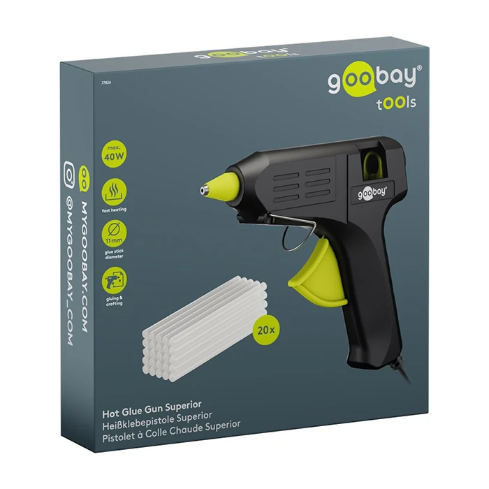 GOOBAY Πιστόλι σιλικόνης 11mm 40W με 20 sticks
