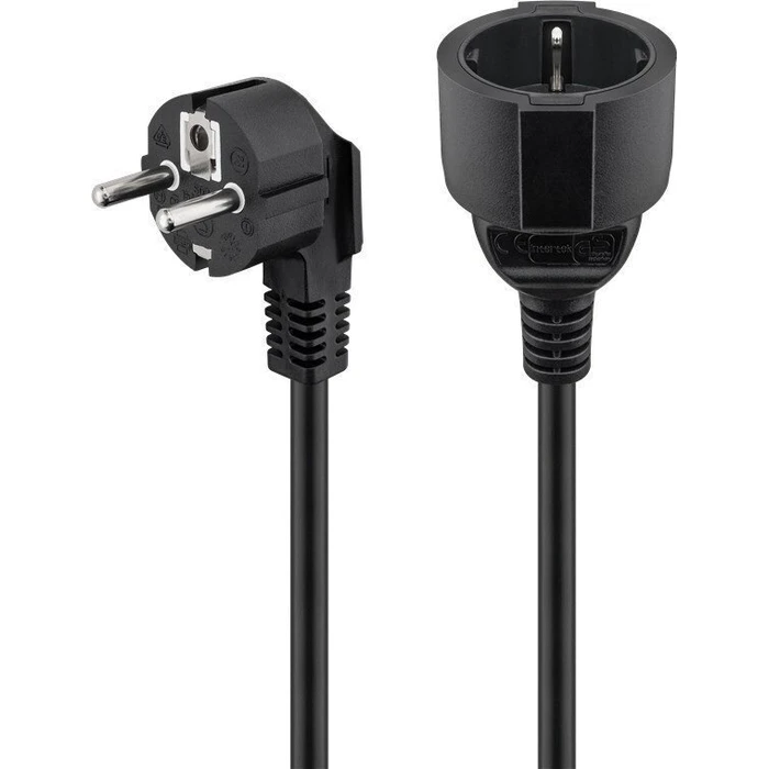 MicroConnect Extension Power Cable 10m with Ground PE141000