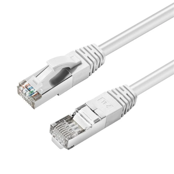 Microconnect S/FTP Cat6 (Gigabit) Ethernet Patch Cable 2m White SSTP602W