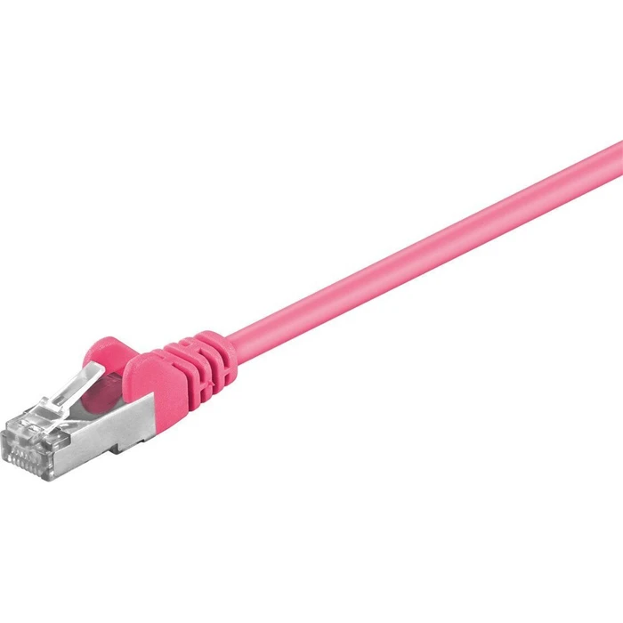 Logon SF/UTP Patch Cable 0.3 m Cat5e Magenta (TCR55SS003M)