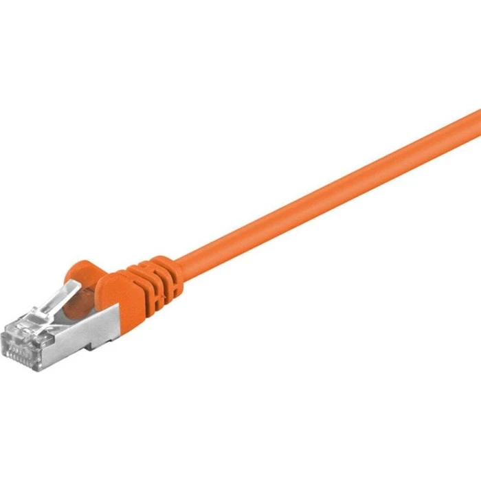 Καλώδιο Δικτύου Goobay SF/UTP Cat.5e 0,25m Πορτοκαλί (Logon Professional, 95209)