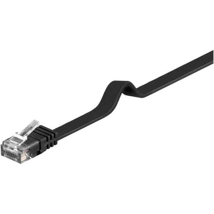 Network Cable MicroConnect Cat 6 Ethernet Cable 0.5 m Black