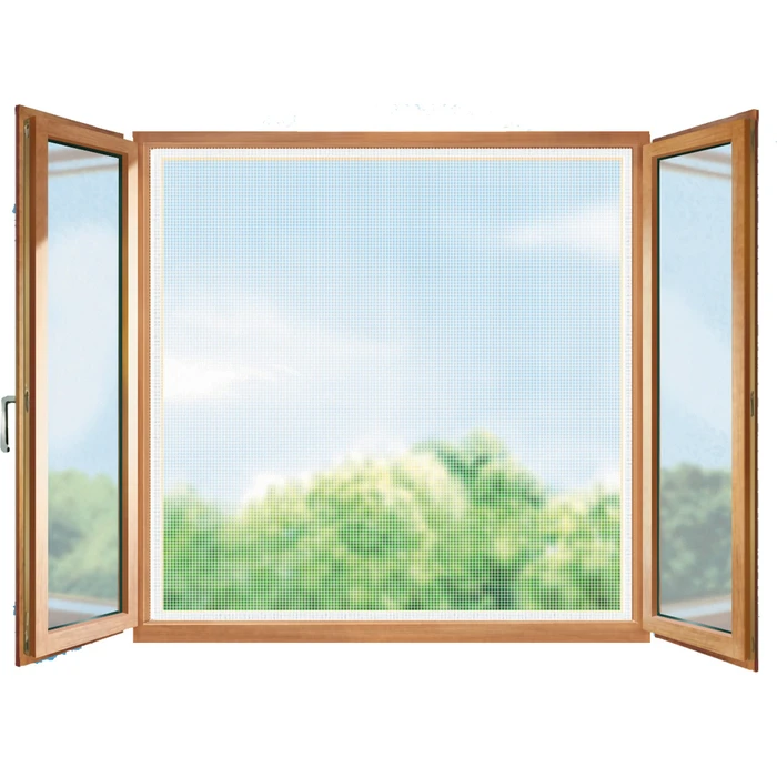tesa Fly Screen Standard with Velcro Tape 1 x 1 m White