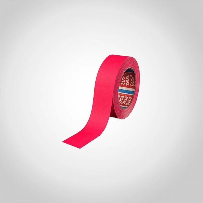 tesa Gewebeband neon-pink fabric (cloth) tape 25 m x 50 mm