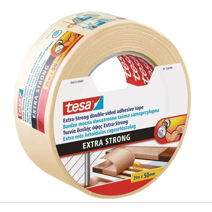 tesa Verlegeband ταινία δαπέδου 25 m x 50 mm extra ισχυρή κολλητική καφέ