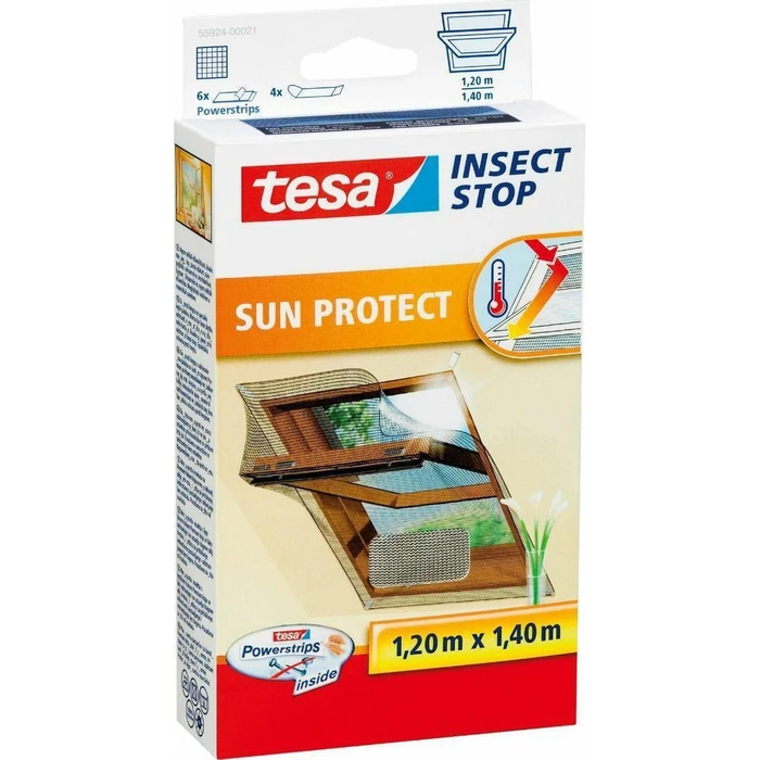 tesa Insect Stop Sun Protect για παράθυρα οροφής 1,2 x 1,4 m