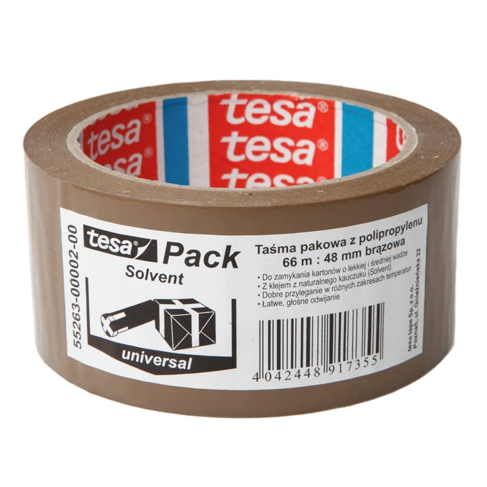 Tesa Packaging Tape Brown 66 m (55263-00002-00)