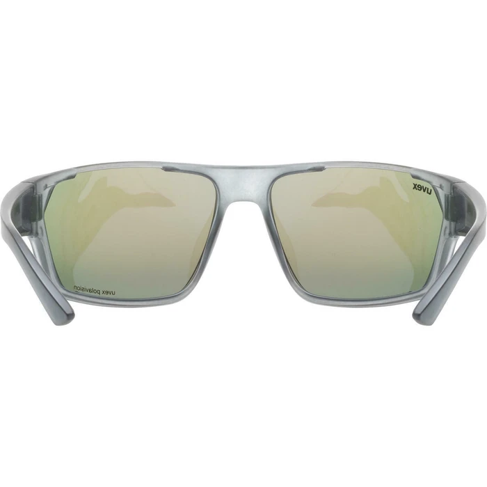 Uvex Sportstyle 233 P Multi-sport Glasses Unisex Full Rim Grey, Blue Polarized Lenses, UV400