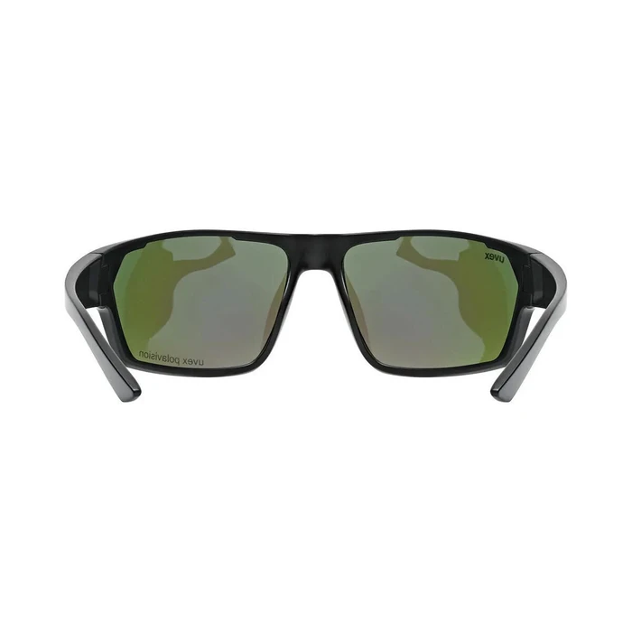 Uvex Sportstyle 233 P Unisex Γυαλιά Ηλίου με Μαύρο Κοκκάλινο Σκελετό και Μπλε Polarized Καθρέφτη Φακό S5320972270