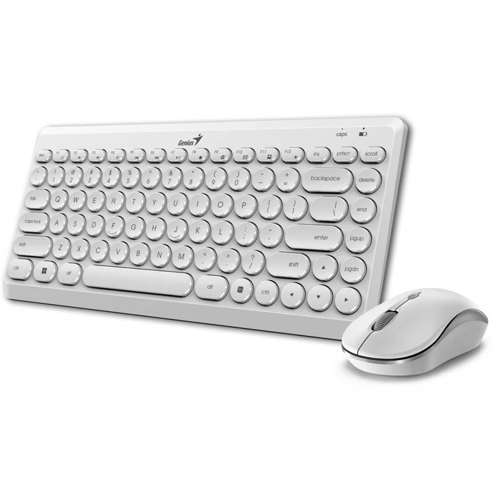 Delock USB Keyboard 2.4 GHz Wireless - Silent (Black)