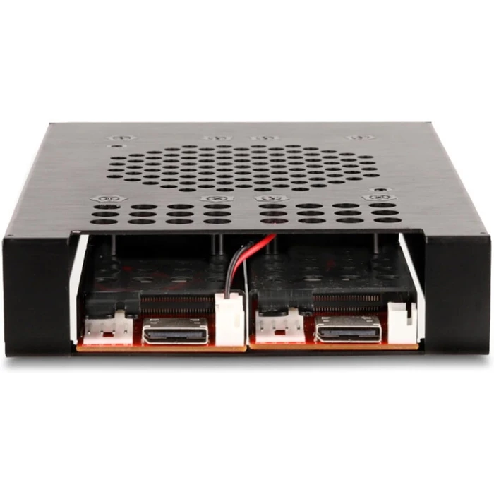 3.5'' Removable Frame for 2 x M.2 NVMe SSD with OCuLink SFF-8612 Connector - DeLOCK 47070 (SKU 21153137)