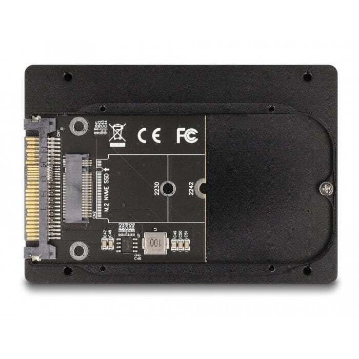 2.5'' Κονβέρτερ U.2 SFF-8639 σε M.2 NVMe Key M - 7 mm, Delock 63379