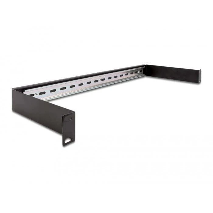 Delock 66883 Ράφι οργάνωσης καλωδίων (Cable Rail) Μαύρο, 1 τεμ.