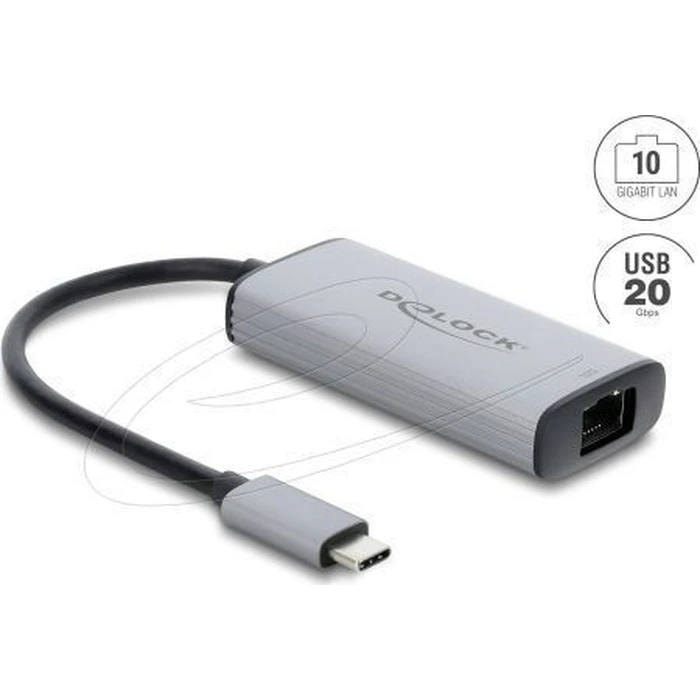 DeLock 81590 Αντάπτορας USB-C σε Ethernet (ενσύρματη σύνδεση)