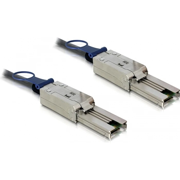 Delock Εξωτερικό SAS (Mini SAS SFF-8088) καλώδιο 4x Shielded Mini MultiLane, 1 m