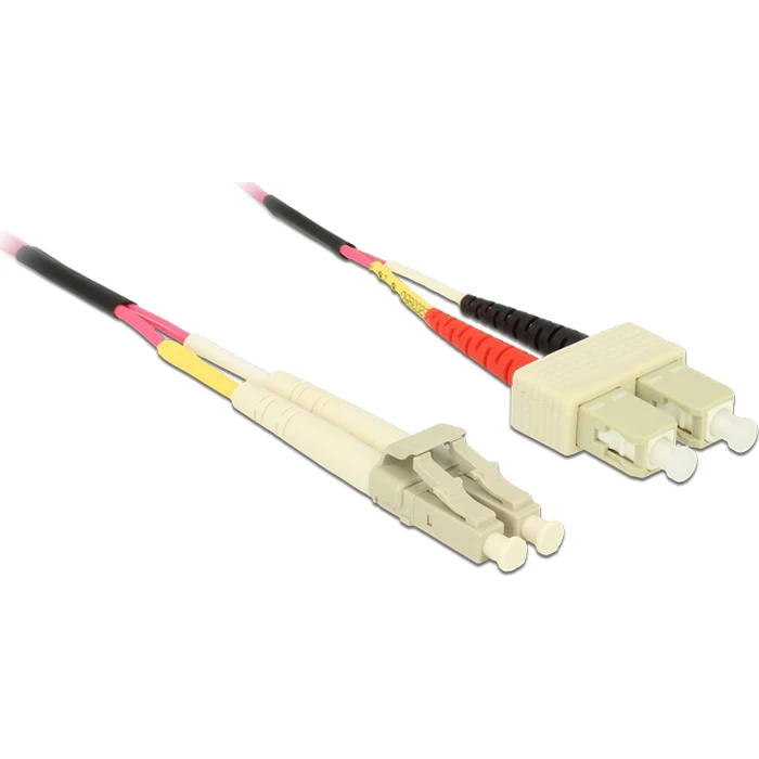 Delock Fiber Optic Cable LC to SC Multimode OM4 3 m