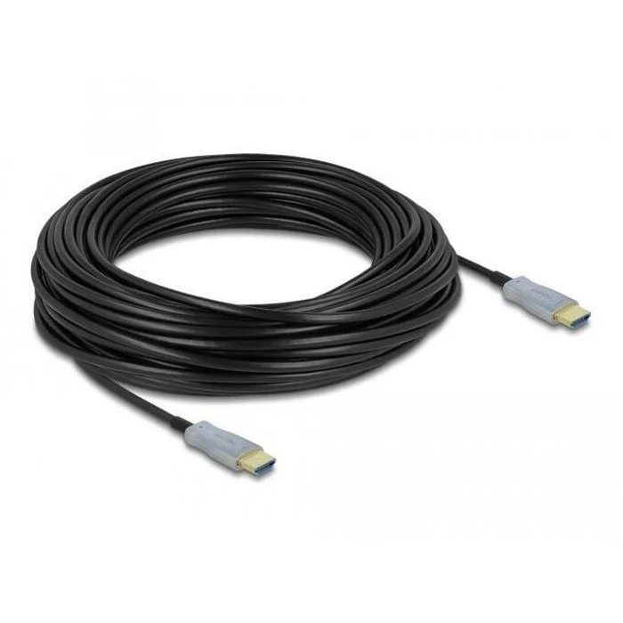 DELOCK Ενεργό Οπτικό Καλώδιο HDMI 4K 60Hz 25m (HDMI 2.0, male σε male)
