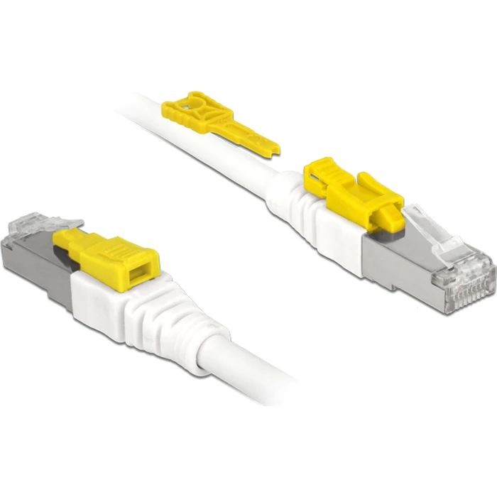 Delock Καλώδιο RJ45 Secure Cat.6A S/FTP 5 m