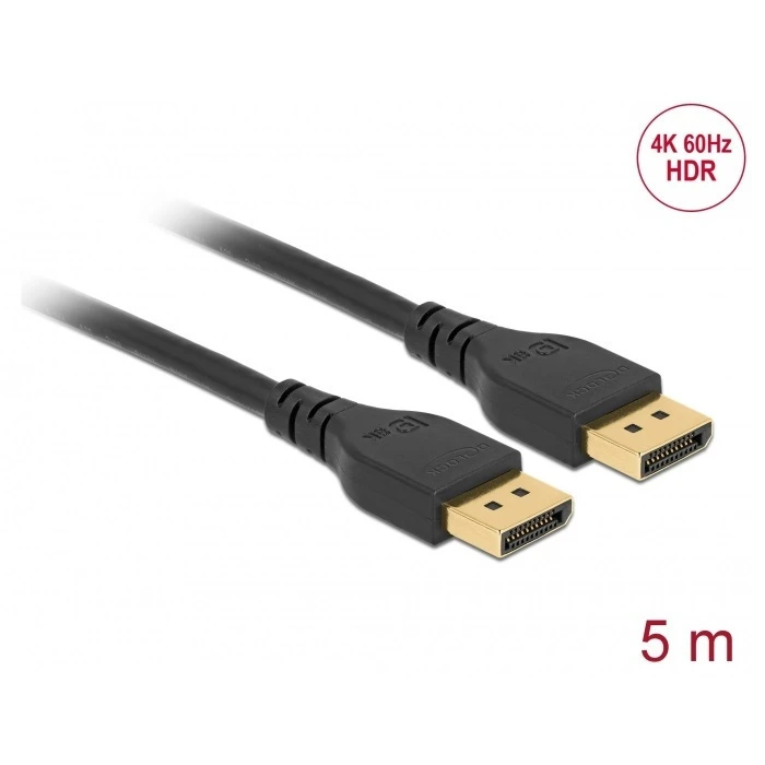 DeLOCK καλώδιο DisplayPort αρσενικό - DisplayPort αρσενικό 5 m (85912)