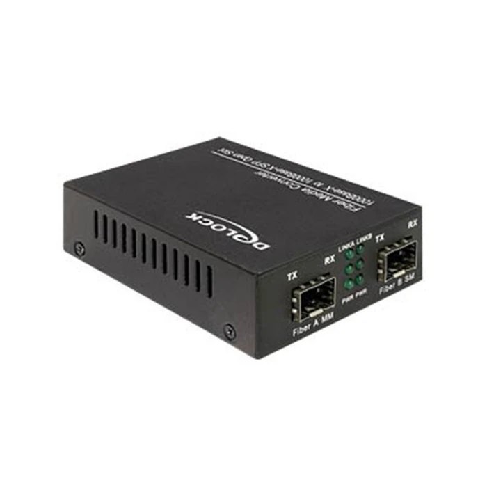 DeLOCK 86203 Media Converter 1000Base‑X SFP to SFP