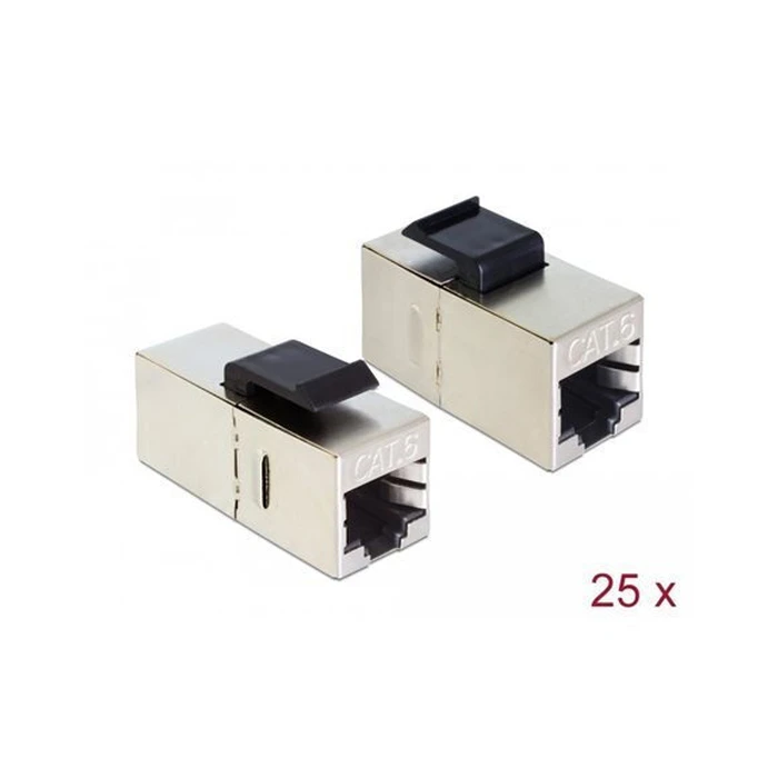 Keystone RJ45 υποδοχή > RJ45 υποδοχή Cat.6, compact, 25 τεμάχια