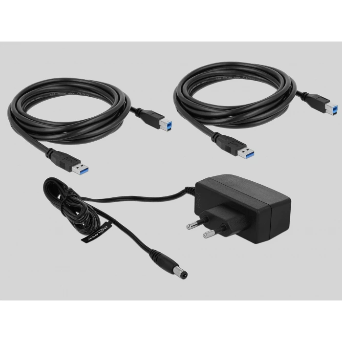 DeLock 87736 Διακόπτης USB 3.0 matrix 2x2 - KVM & Data Switch (USB-B 3.0)