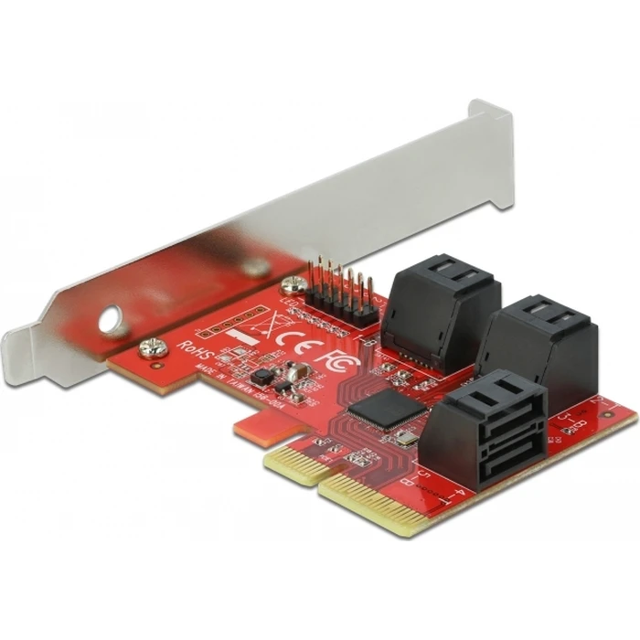 DELOCK PCI Express x4 Card 6 Port SATA Low Profile (Model 89042)