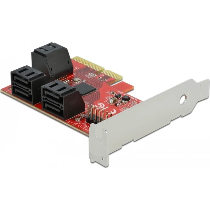DELOCK PCI Express x4 Card 6 Port SATA Low Profile (Model 89042)