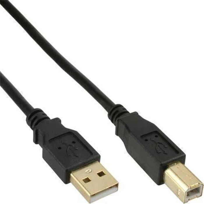 MicroConnect USB Cable USB A to USB B 5m