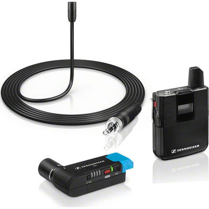 Sennheiser AVX-ME2 Set-3-EU Wireless Lavalier Microphone Kit, Clip-On for Camera (MPN: S505851)