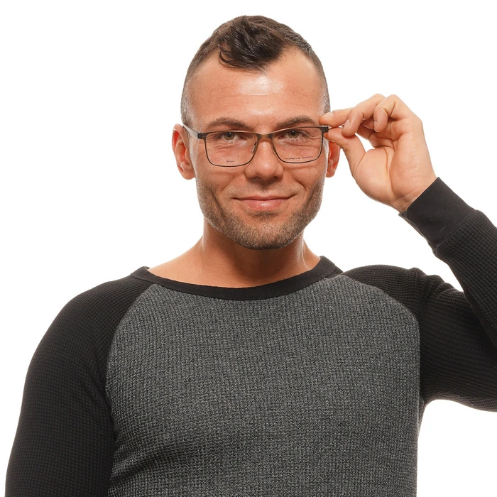 Porsche Design Ανδρικός Σκελετός Γυαλιών με Τιτάνιο Καφέ P8346 55E