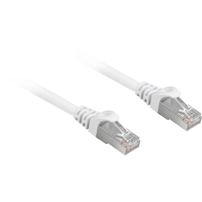 Sharkoon Patch Cable RJ45 Cat.6a S/FTP 20m White (LSOH)