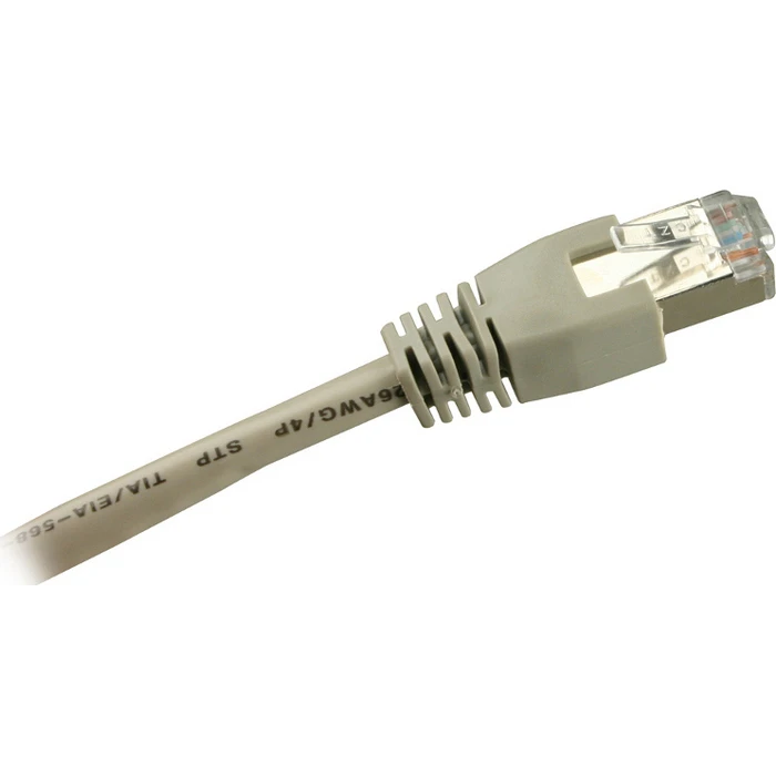 Sharkoon S/FTP Cat.6 καλώδιο Patch RJ45 Flat 15m (Γκρι)