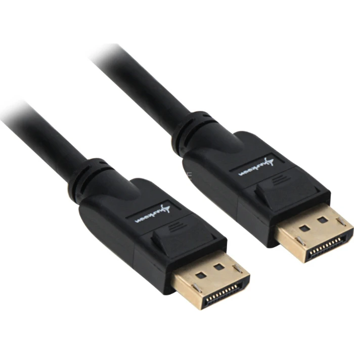 Sharkoon DisplayPort 1.3 Cable (DisplayPort male > DisplayPort male), 5 m, Black