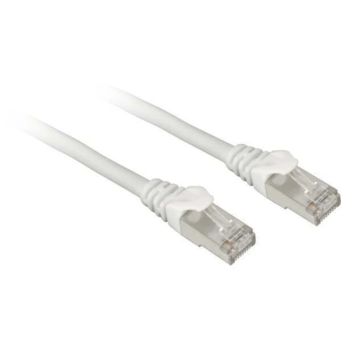 Sharkoon S/FTP Cat.7a (10Gbps) Patch καλώδιο Ethernet RJ-45 7,5 m Λευκό