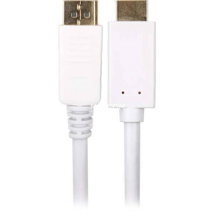 Sharkoon DisplayPort 1.2 (male) to HDMI (male) adapter cable, 3 m, white