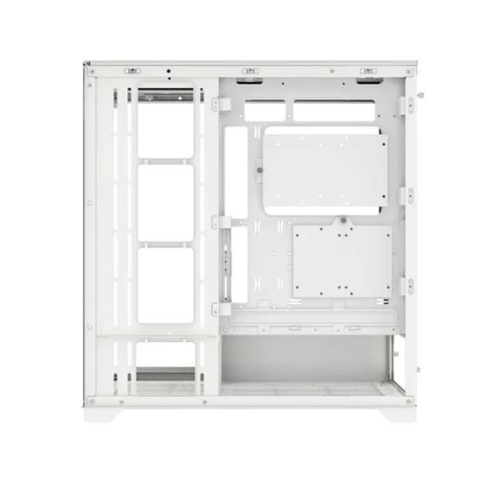 Xilence Xilent Gleam Gaming Midi Tower Κουτί Υπολογιστή με Πλαϊνό Παράθυρο και RGB Φωτισμό (Λευκό) - XG271 / X818.W.ARGB