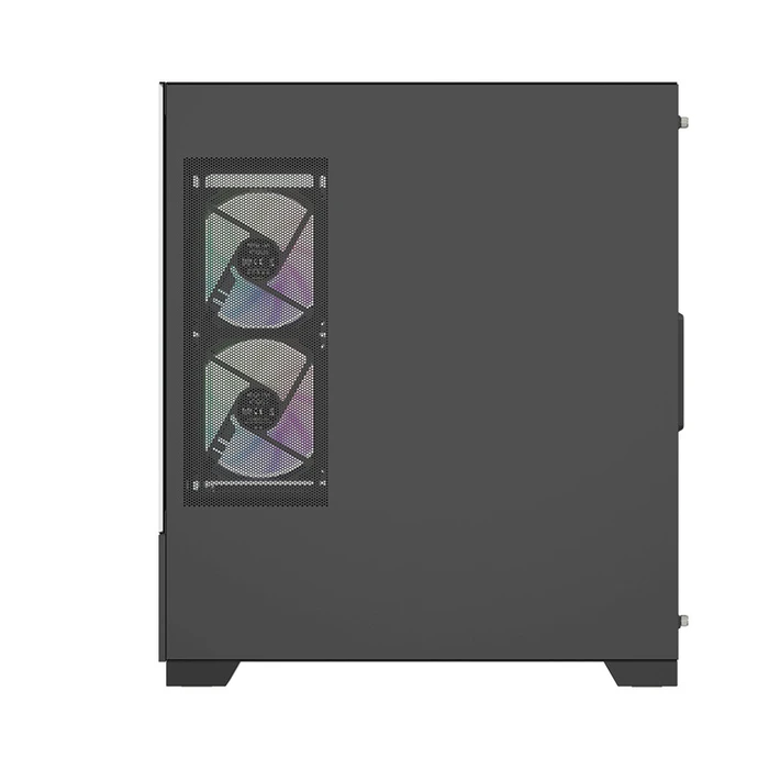 Xilence Xilent Beam XG172 Gaming Midi Tower Case with Side Window and ARGB Lighting - Black
