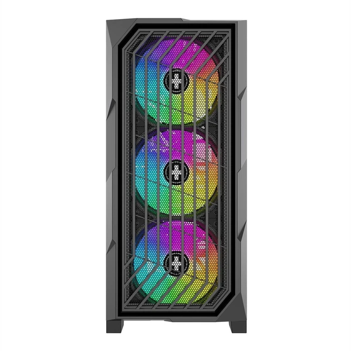 Xilence Xilent Breeze II Gaming Midi Tower Κουτί Υπολογιστή με Πλαϊνό Παράθυρο Μαύρο