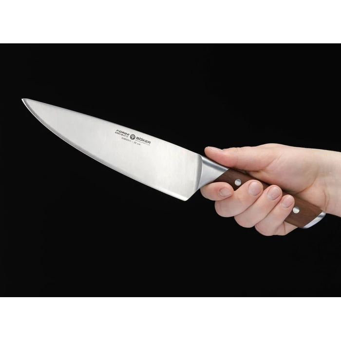 Boker Forge Μαχαίρι Chef 20cm Ανοξείδωτο Ατσάλι με Ξύλινη Λαβή (03BO511)
