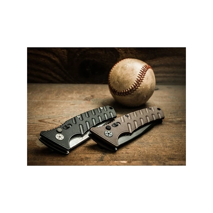Boker Plus Strike DropPoint Αυτόματος Σουγιάς Καφέ σε Θήκη 01BO424