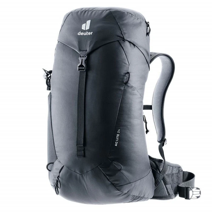 Deuter AC Lite 24 Ορειβατικό Σακίδιο 24lt Αδιάβροχο Μαύρο Daypack
